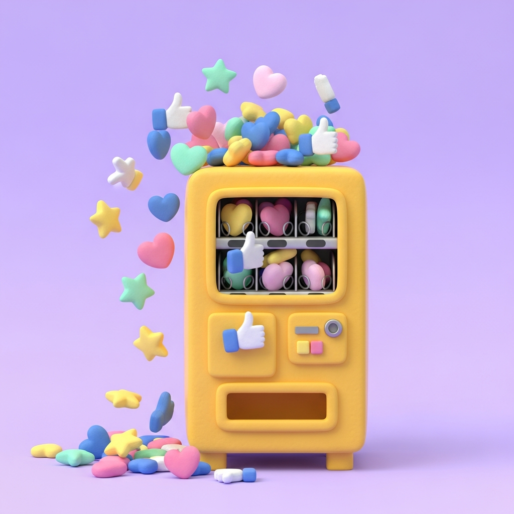 리액션 자판기형