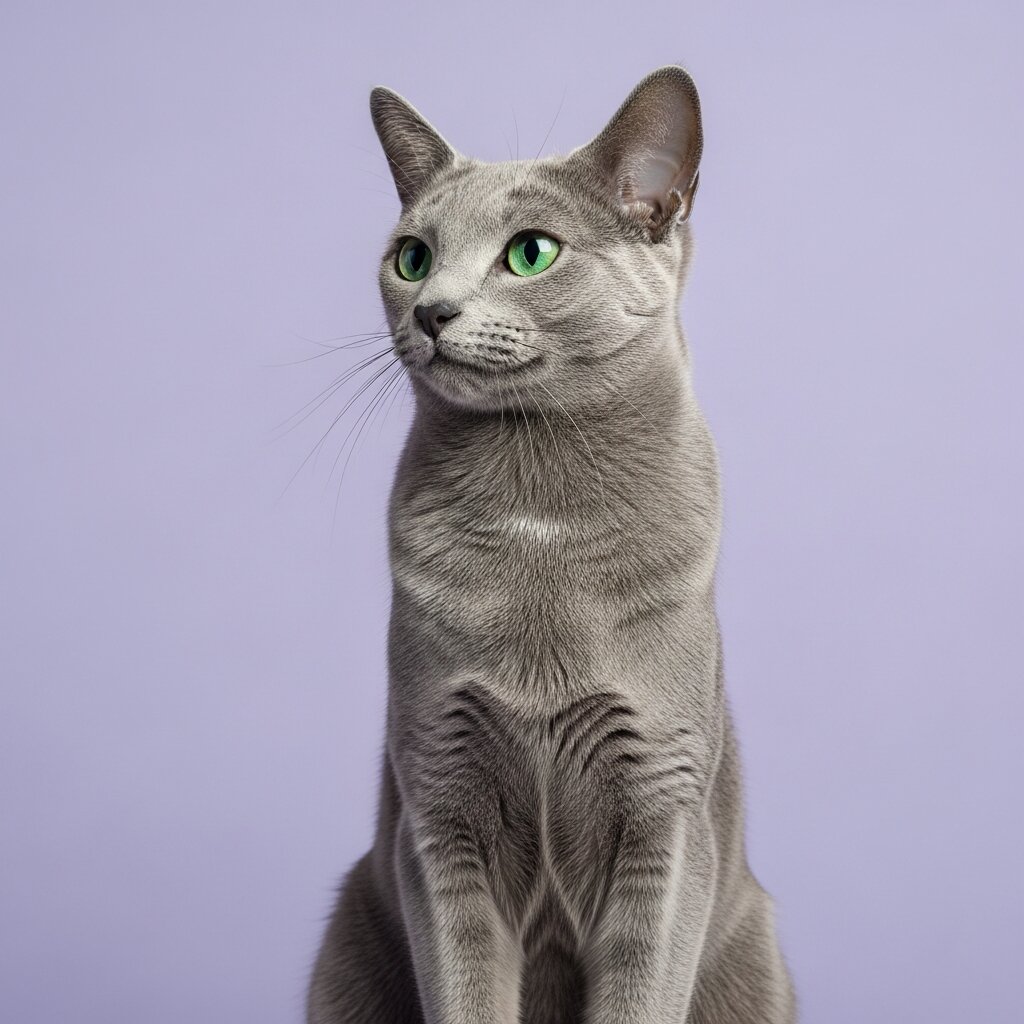 🐱 도도한 러시안블루