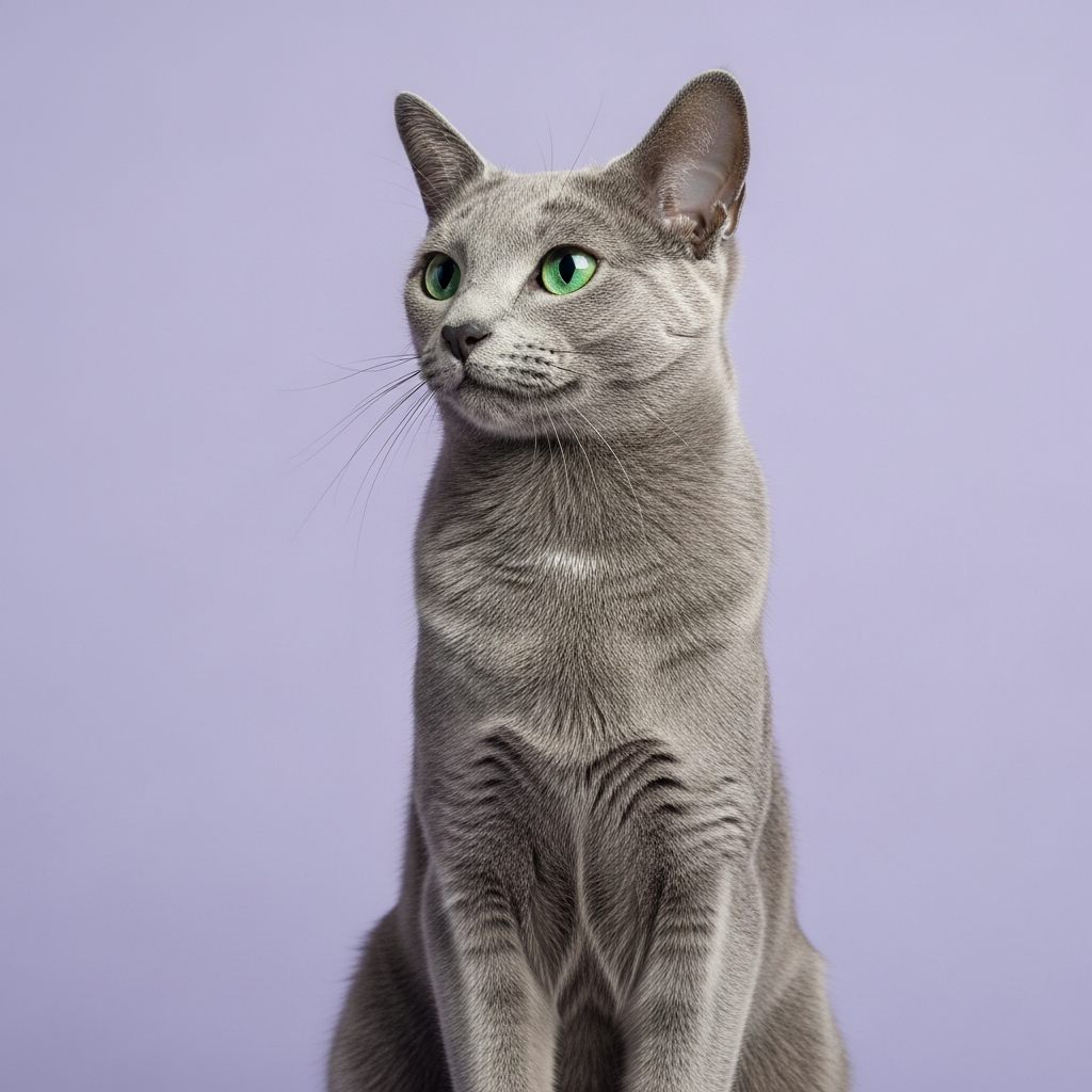 🐱 도도한 러시안블루