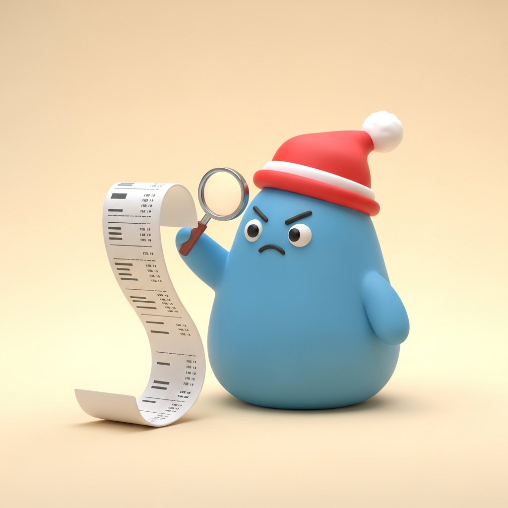 ISTJ 영수증확인러