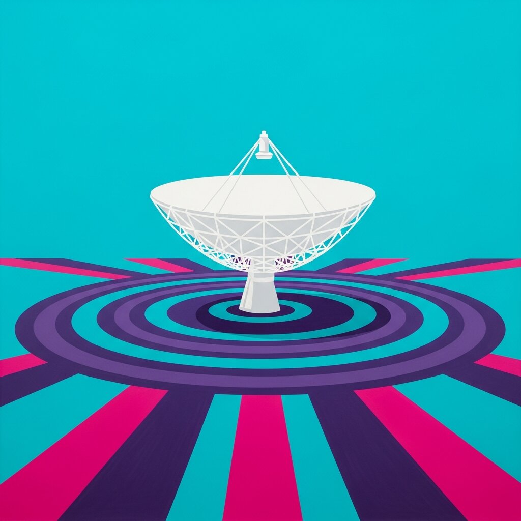 감정 위성안테나