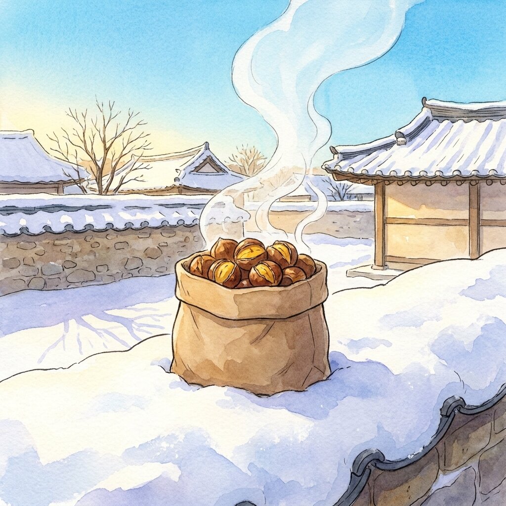 군밤 소복이