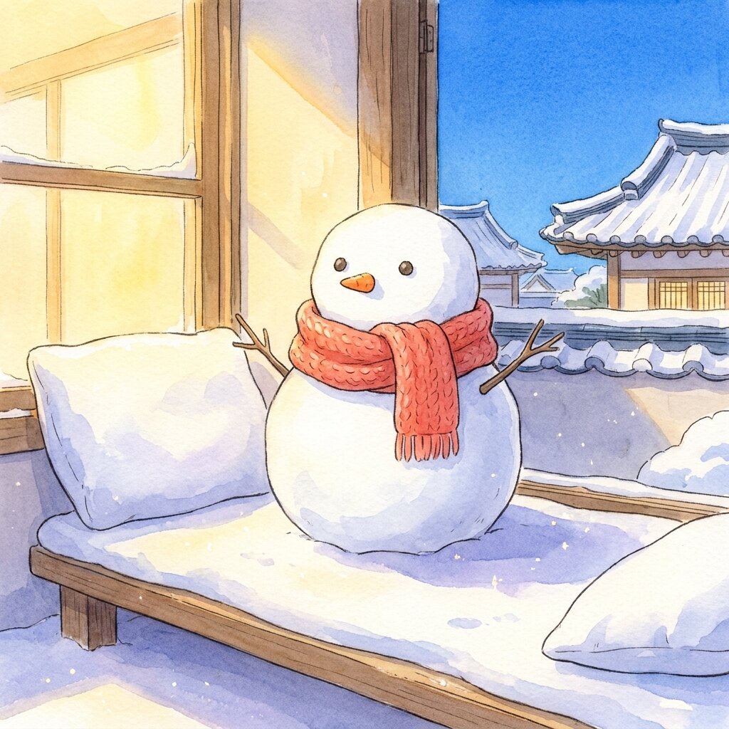 눈사람 소복이