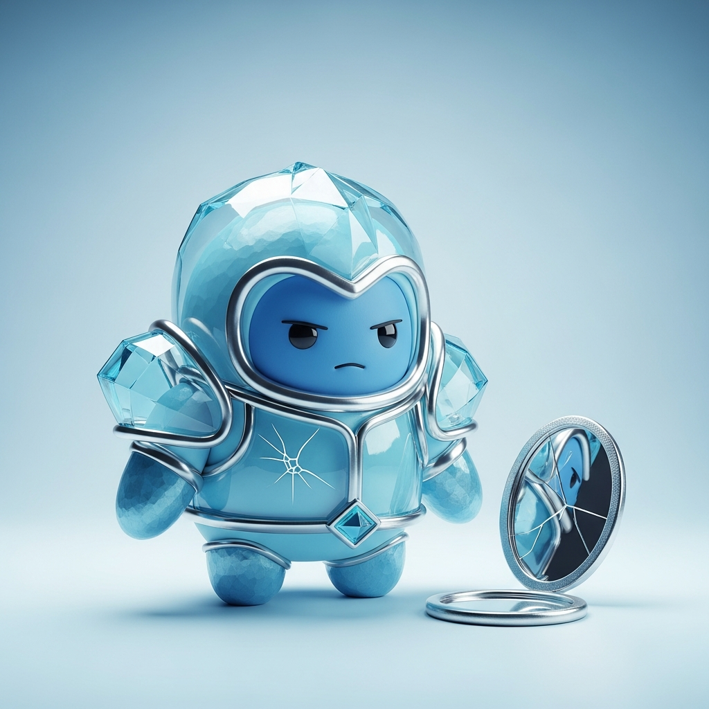 유리 거울 갑옷