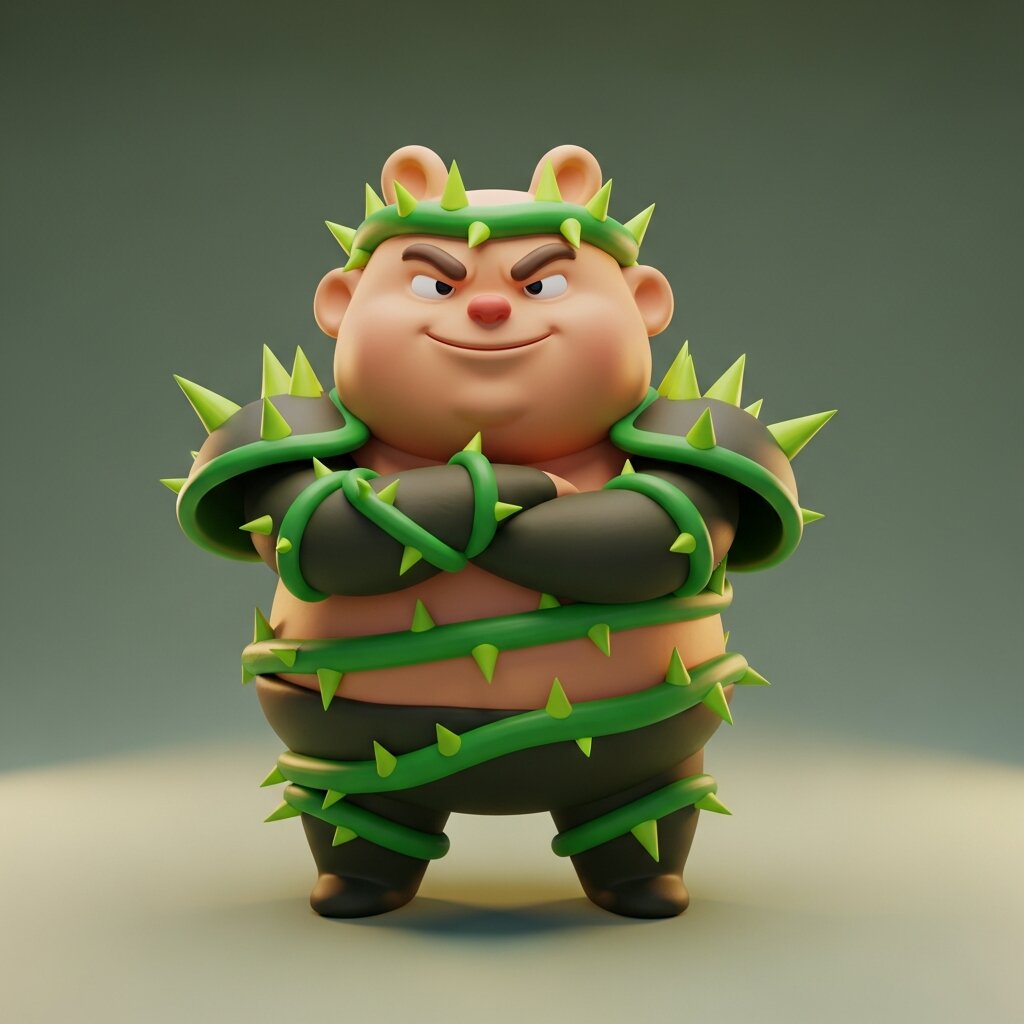 가시 덤불 갑옷